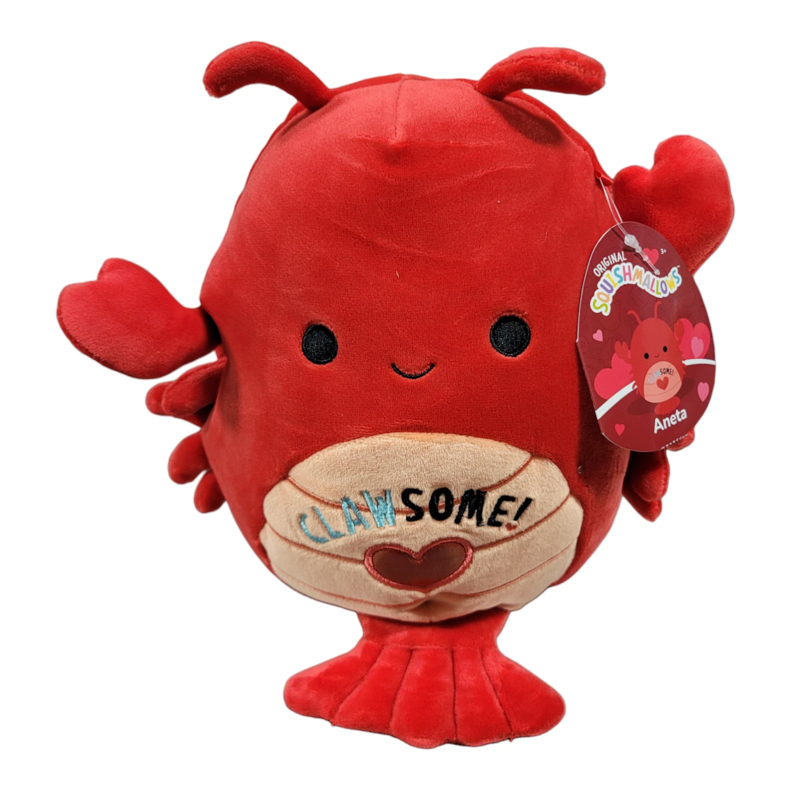 Squishmallows Aneta the Clawsome Lobster 8" Valentine's 2023