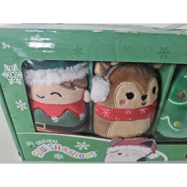 Christmas Holiday 4 Inch Squishmallow Seasonal Squad 5-Piece Set 2022