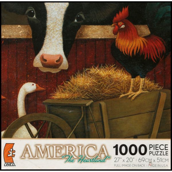 Ceaco America "The Heartland - All My Friends" 1000 Pc Puzzle by Lowell Herrero