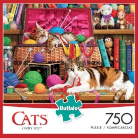 Buffalo Games "Cats Comfy Spot" 750 Piece Puzzle