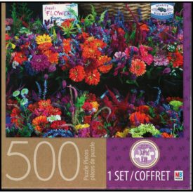 Milton Bradley "Virginia Farm Market" 500 Piece Jigsaw Puzzle Art by David Kay