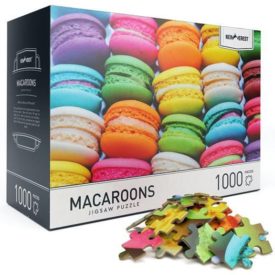 Newverest Inc "Macaroons" 1000 Piece Puzzle In Stylish Storage Box