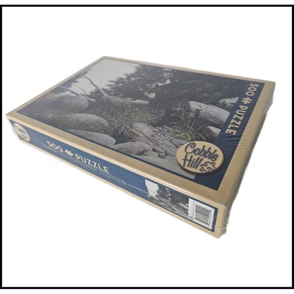 Cobble Hill "Black Bear Family" 500 Piece Puzzle