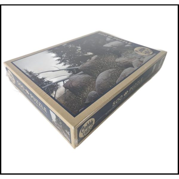 Cobble Hill "Black Bear Family" 500 Piece Puzzle