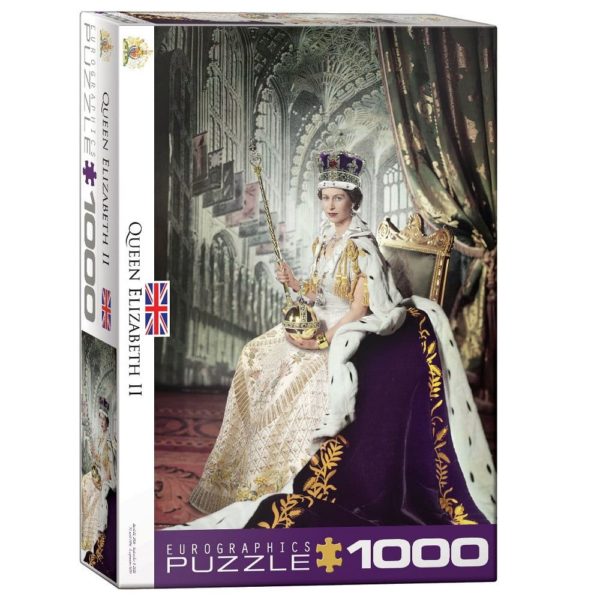 Eurographics "Queen Elizabeth II" 1000-Piece Puzzle