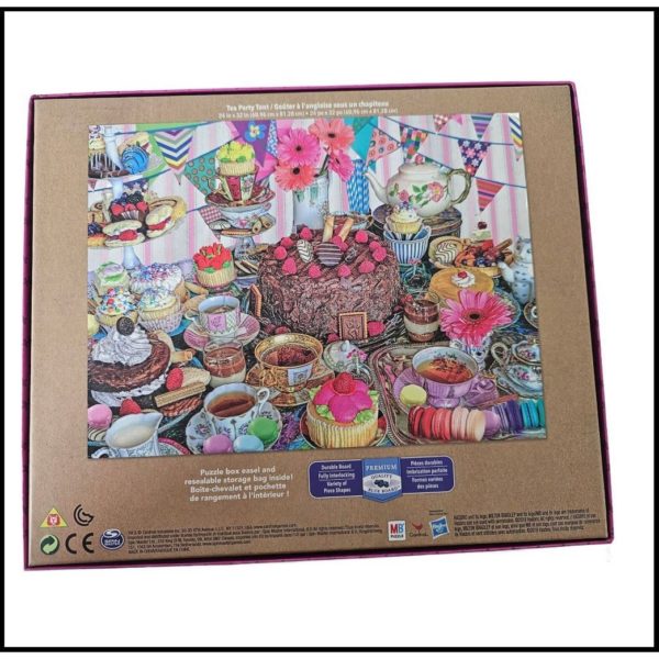Artist Lars Stewart "Tea Party Tent" 2000 Piece Adult Jigsaw Puzzle