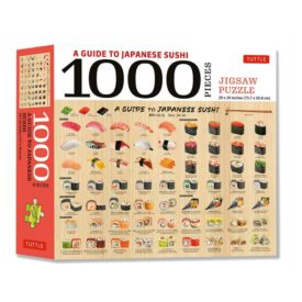 Tuttle Studio "A Guide to Japanese Sushi" 1000 Piece Jigsaw Puzzle