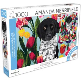 Amanda Merrifield "Spring Tulips" 1000 Piece Jigsaw Puzzle