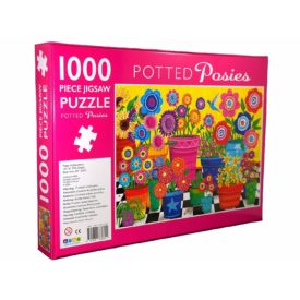 Potted Posies 1000 Piece Jigsaw Puzzle