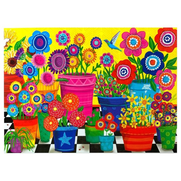 Potted Posies 1000 Piece Jigsaw Puzzle