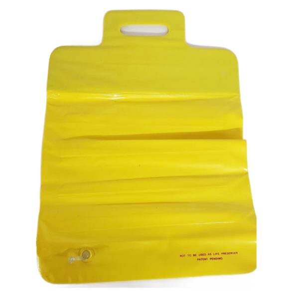 Vintage Advertising Oscar Mayer Bologna Yellow Inflatable Seat Cushion w/ Handle